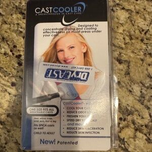 Cast cooler for itchiness